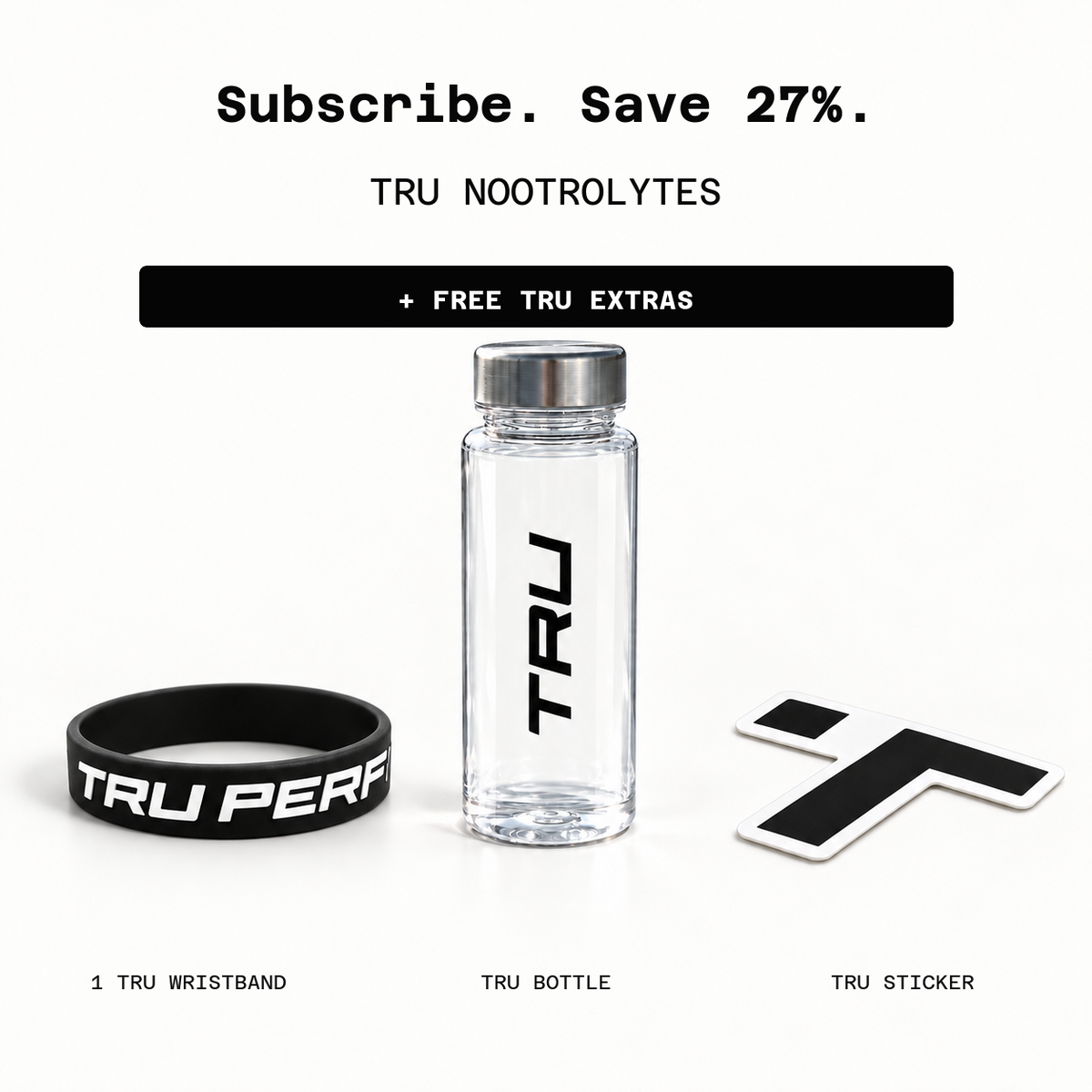 TRU NOOTROLYTES - BLUE RASPBERRY LEMONADE
