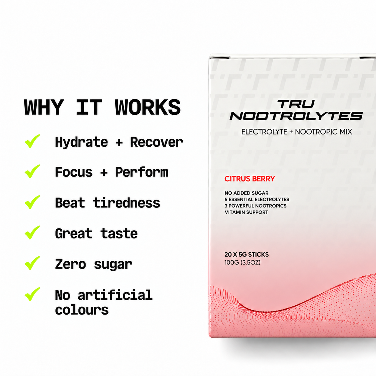 TRU NOOTROLYTES - CITRUS BERRY